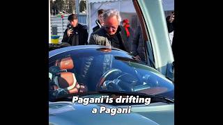 Pagani drifting pagani is insane 🔥 !