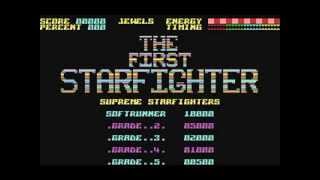 Commodore 64: The First Starfighter game ending by Orbeus