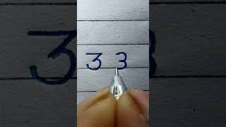 How To Write 3. #shorts