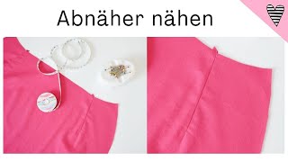 Abnäher nähen / DIY MODE Nähtipp & Anleitung