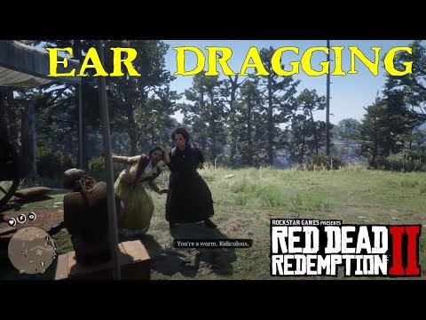 Red Dead Redemption 2 | Ms Grimshaw drags Tilly by the Ear - YouTube