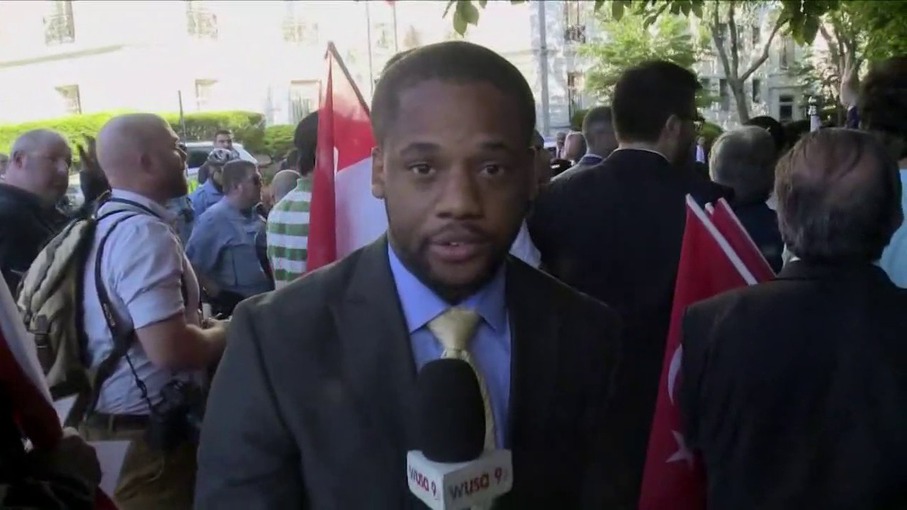 Demonstration outside Turkish Embassy ends with injuries, arrests