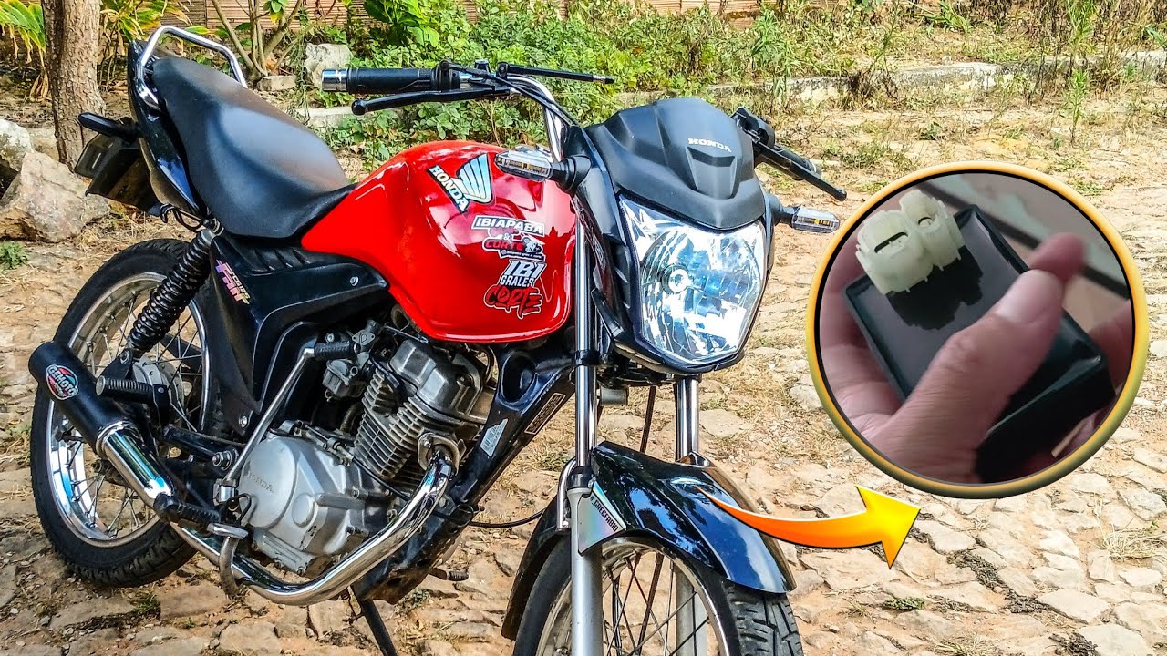 COLOQUEI UM CDI DA TITAN 150 CARBURADA NA FAN 125 - FAN 125 CORTANDO DE GIRO - FAN 125 COM CDI 150