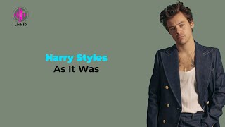 Harry Styles - As It Was (Lirik Terjemahan)