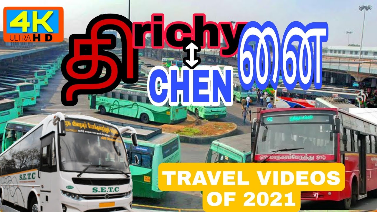 Travel videos of 2021 |TNSTC,MTC,SETC | journey of Trichy and chennai ❤️ bus travel of 2021 