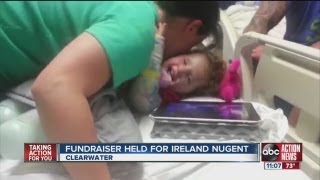 Fundraiser held for Ireland Nugent, girl who lost both feet to a lawnmower accident, and how you can