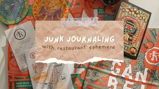 ₊˚⊹ ASMR | Junk Journal With Me/cozy background noise/no talking/NO BGM/insomnia friendly 📔✨💤