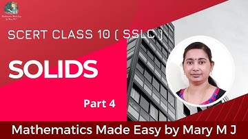 SCERT Class 10 | SOLIDS | Ms. Mary M J - Part 4