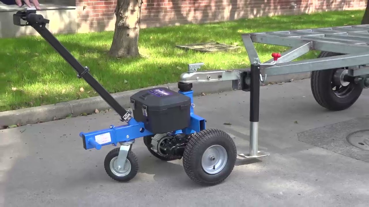 Adjustable Speed Electric Power Dolly , Electric Hand Dolly Easy Move