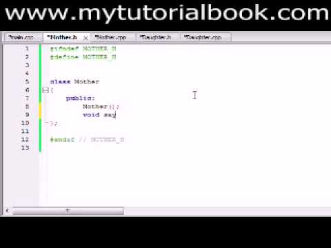 Buckys C++ Programming Tutorials   52   Inheritance www MyTutorialBook com0011