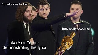 first part of a nomination video for alex turner for the oscars