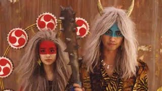 “青鬼”斎藤工＆“赤鬼”泉里香／indeed CM1