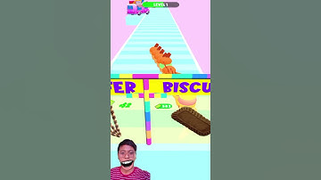 Ice Cream Stack Games Runner Level 1 #shorts