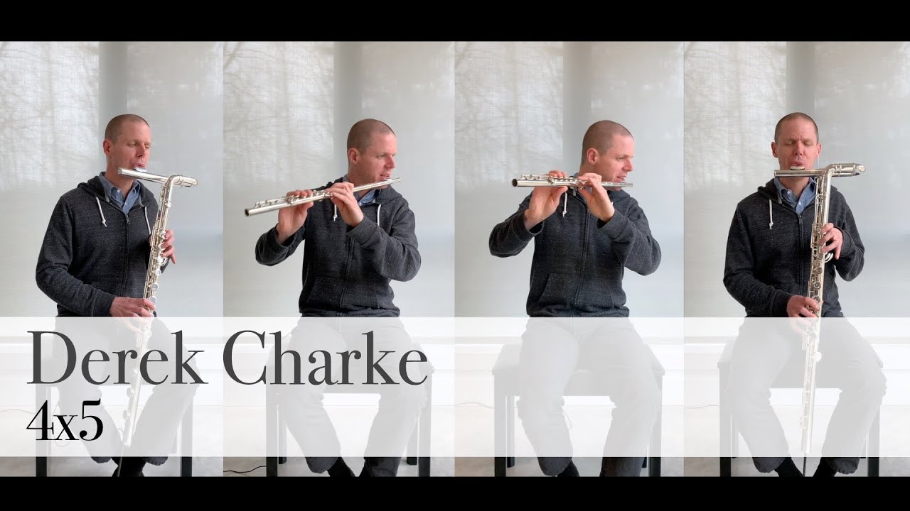 Derek Charke: 4x5 (for flute quartet)