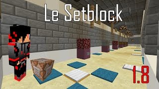 Tuto FR Map Commands Blocks 1.8/1.9 - Episode 2 - Le Setblock