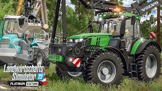 LS22 Platinum Edition: FORST-Maschinen, Fahrzeuge und Geräte! | Farming Simulator 22 Platinum
