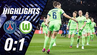 Knapper Sieg im Prinzenpark | Paris St. Germain - VfL Wolfsburg | Highlights UWCL