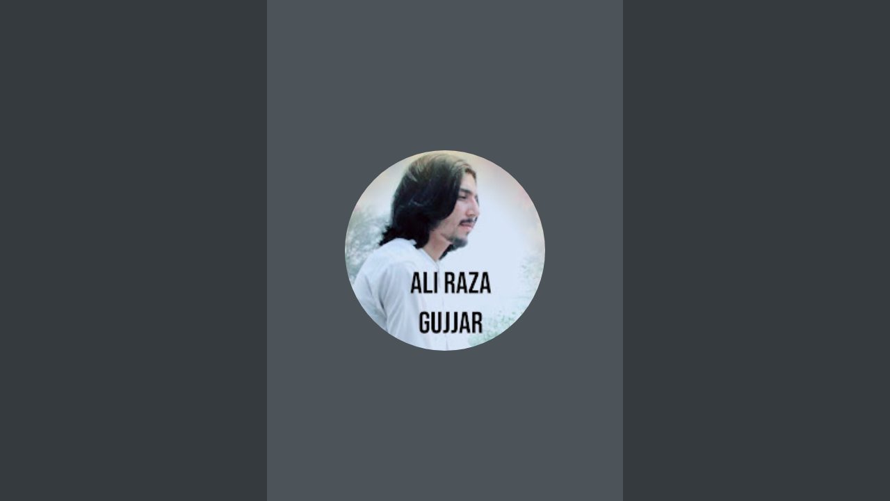 Ali Raza Gujjar is live! - YouTube