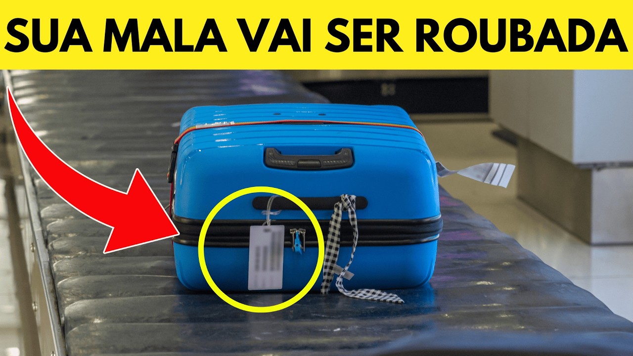 Cuidado! Sua MALA só vai ficar SEGURA se você fizer isso