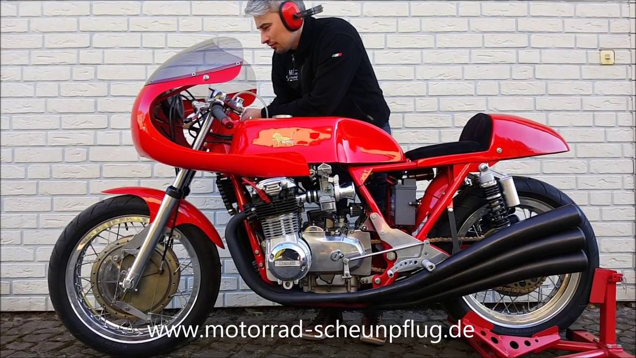 Benelli SEI Race Bike Soundcheck Motorrad Scheunpflug