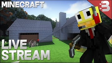 Minecraft: Lets Build Modern Barn House Part 2 W/ DragonAss98