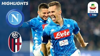 Napoli 3-2 Bologna | Milik Double \& Late Mertens Winner as Napoli Edge Out Bologna | Serie A