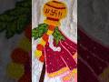 Gudhipadwa Woolen Mat Rangoli 💫#gudhipadavarangoli #woolenrangoli #gudhipadawa #youtubeshorts #craft