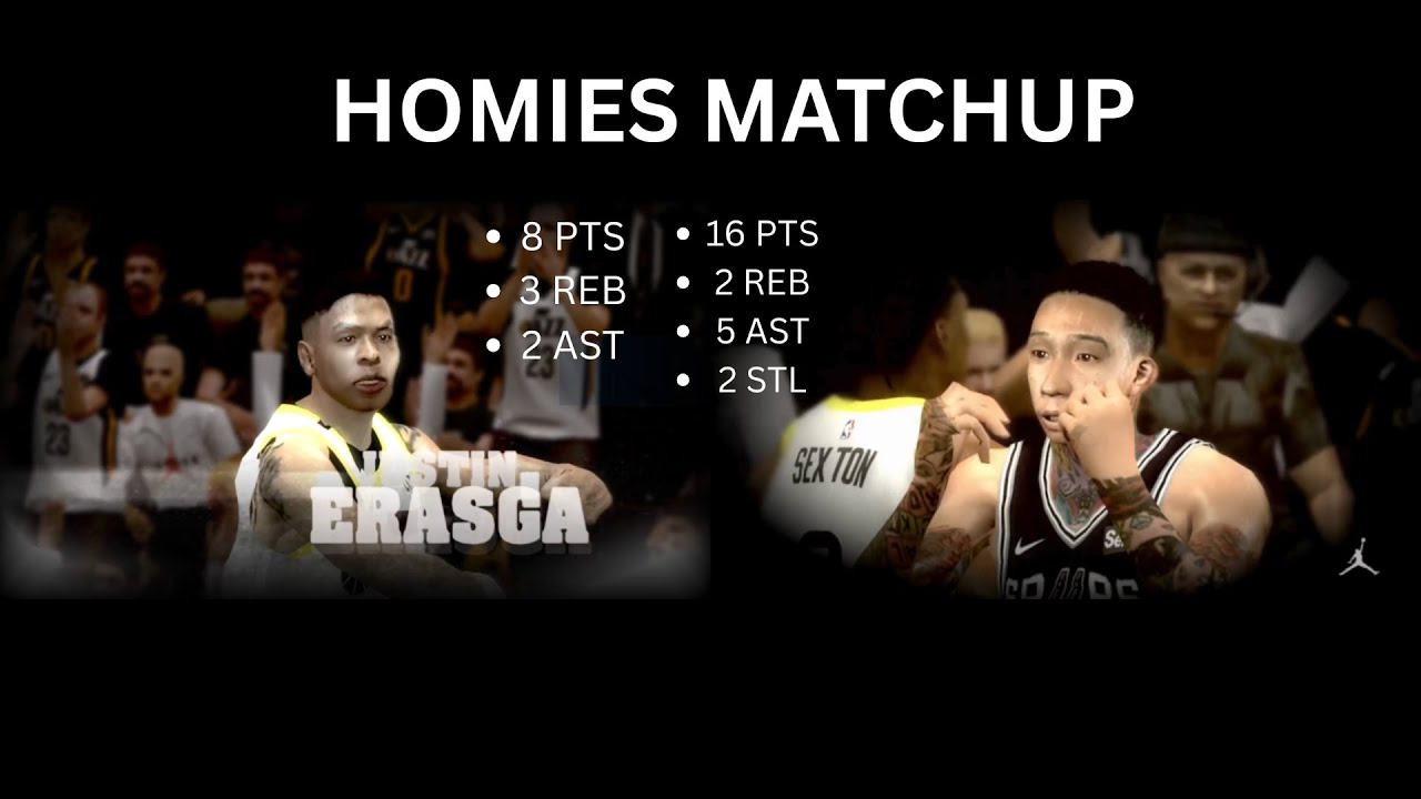 MC 2K14 SZN3 EP 44 : JUSTIN(JAZZ) VS 2KFLORESCA(SAS) | HOMIES MATCHUP |