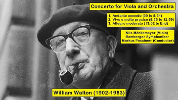 William Walton (1902-1983) - Concerto for Viola and Orchestra