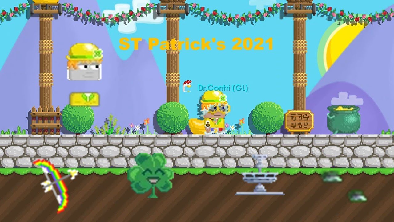 ST.PATRICK 2021 + MAKING NEW ITEMS + REVIEW NEW ITEMS | Growtopia