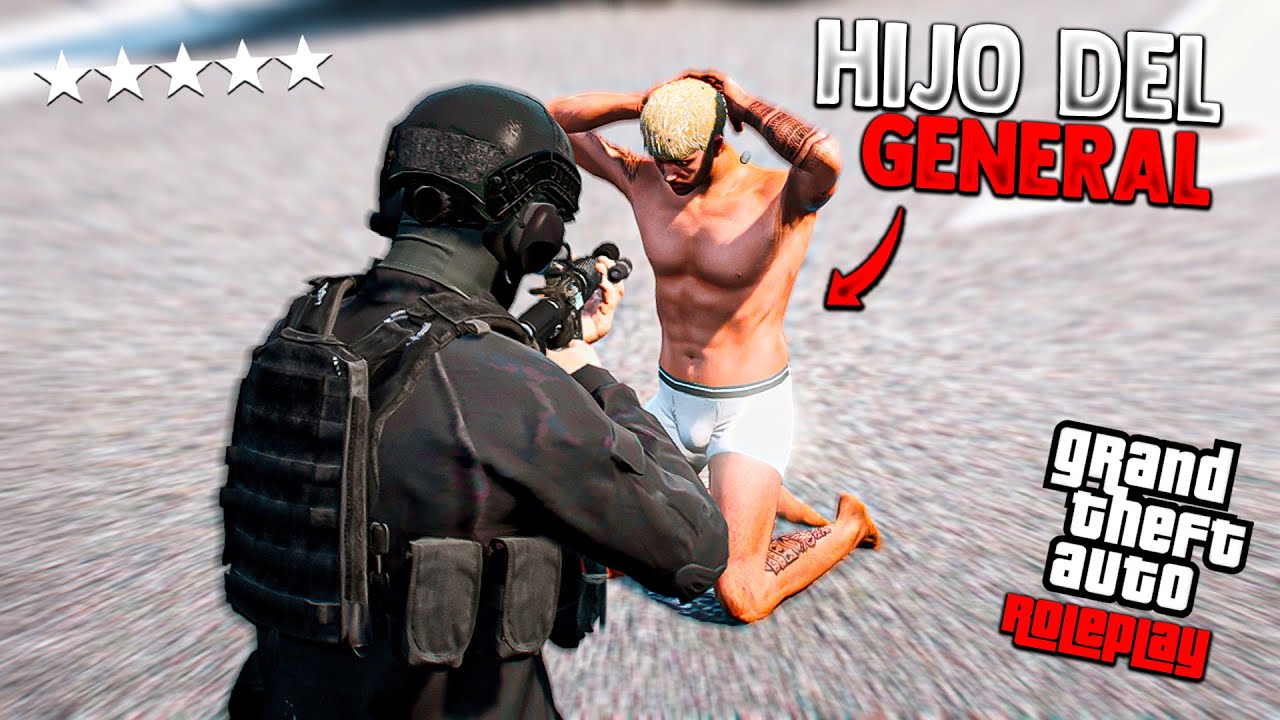 SECUESTRAMOS el HIJO DEL GENERAL de la POLICIA en GTA 5