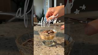 EASY SUMMER DESSERT: AFFOGATO coffeelover dessertrecipe