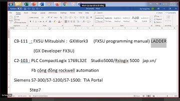 Điều khiển logic và PLC ( B1 )