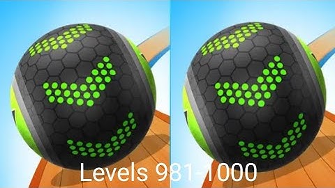 Going Balls Levels (981-1000) Gameplay All Levels Android, iOS Walkthrough