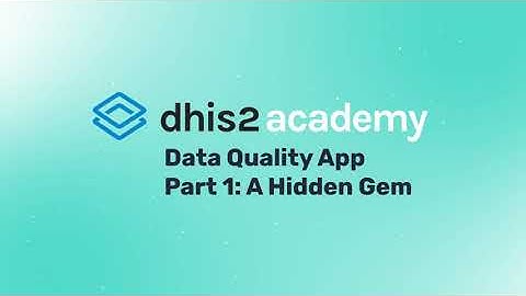 Data Quality Academy 3.1: The Data Quality App - A Hidden Gem