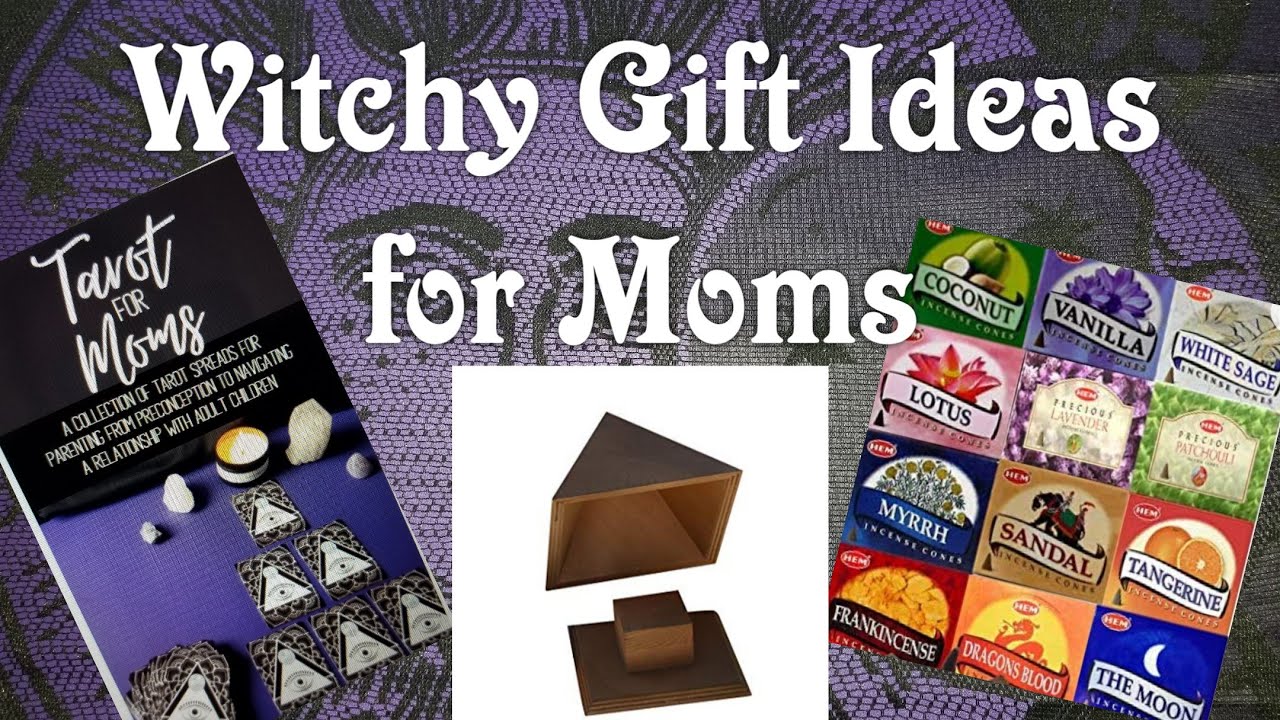 Witchy Mom Gift List 🧿 What to get Mom for any occasion. Mother's Day, baby shower, thank you mom