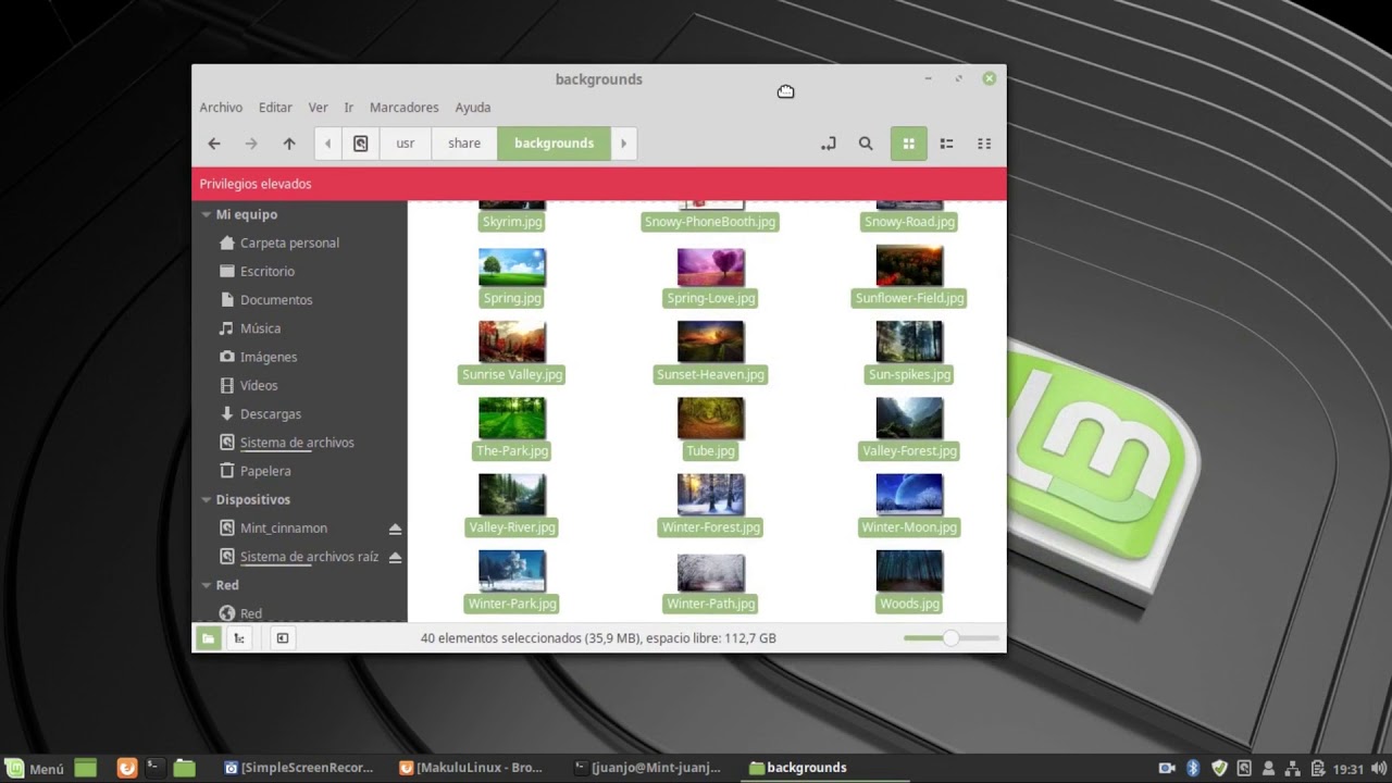Personalizando Linux Mint 19 Tara Cinnamon - YouTube
