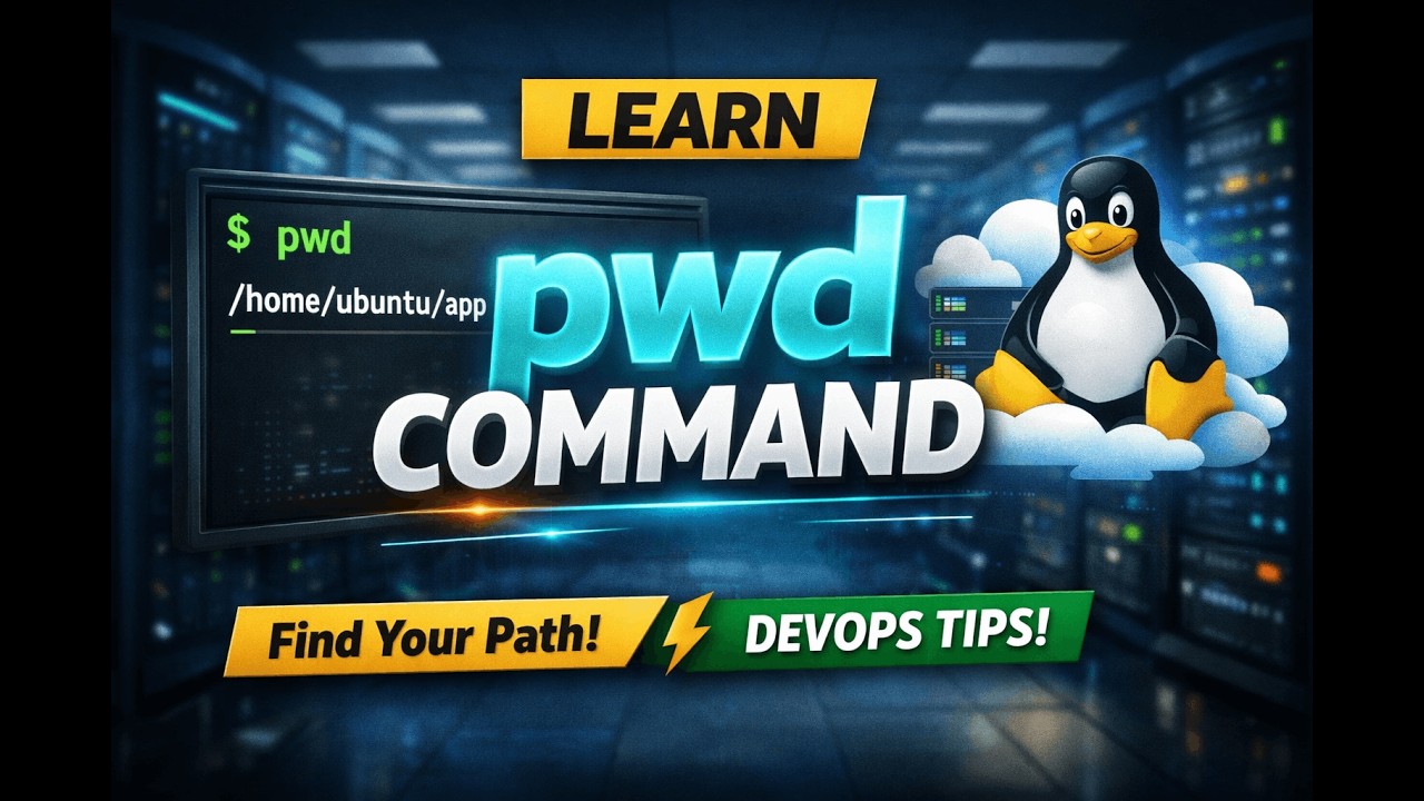 Advanced pwd Command Tutorial | Linux Paths for DevOps Engineers - YouTube