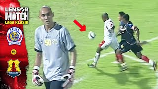 Tembakan Keras Markus Horizon Dibungkam Arema Vs Persema  Babak 1 Laga Klasik 20092010