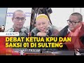 Debat Ketua KPU dan Saksi Anies-Muhaimin di Sulteng soal Tanda Tangan Petugas KPPS Terlihat Beda