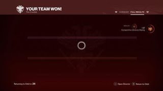 Destiny 2 comp erentil GOD strikes back