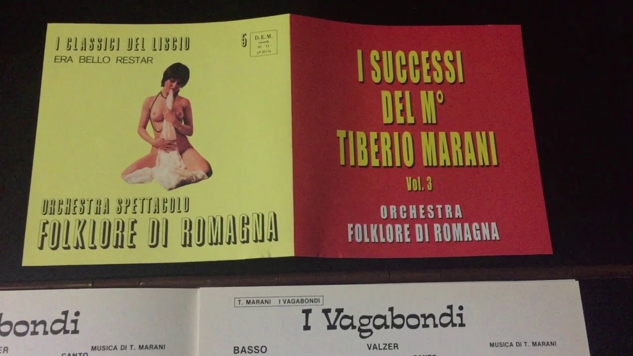 Orchestra FOLKLORE DI ROMAGNA - I VAGABONDI valzer cantato per orchestra. Musica di Tiberio Marani.