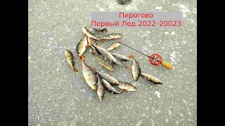 Пирогово. Первый Лед 2022-2023. Ловим Окуня