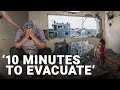 Gazans given ’10 minutes’ to evacuate buildings