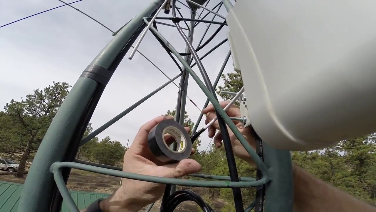 Wilson Cellular install at Ben Delatour Scout Ranch