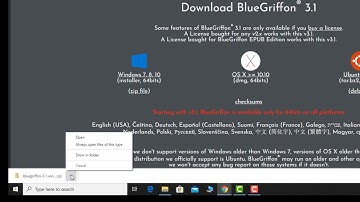 How to Install BlueGriffon