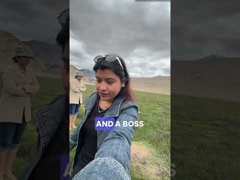 Natural hot water spring in Laddakh #laddakh #travel #explorer #shorts #hotwaterspring #leh
