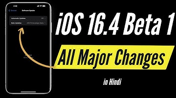 iOS 16.4 Beta 1 I All Major Changes in Hindi I TechnoaddictsIndia