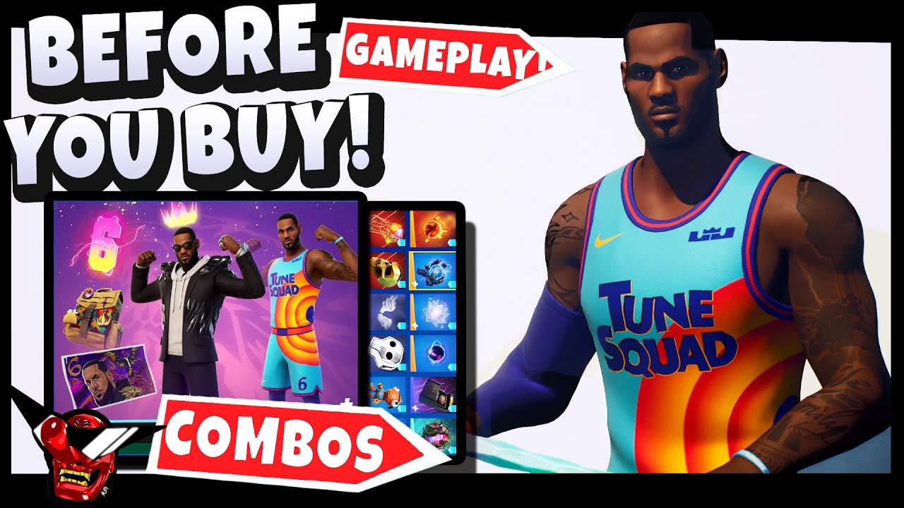 KING JAMES BUNDLE | Best Combos | Gameplay | LEBRON JAMES | ULTIMATE Before You Buy Review Fortnite