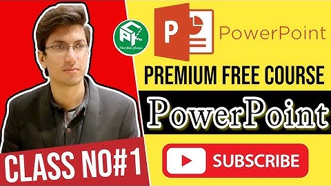 PowerPoint Tutorial in Urdu/Hindi for Beginners | PowerPoint Class No.1 | PowerPoint step by step